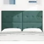 Cabecero con botones acolchados en terciopelo verde oscuro de 140 cm | Foro24.es | Tu tienda online para hogar, jardín y más Foro24.es