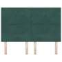 Cabecero con botones acolchados en terciopelo verde oscuro de 140 cm | Foro24.es | Tu tienda online para hogar, jardín y más Foro24.es