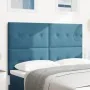Cabecero con botones acolchados en terciopelo azul oscuro de 140 cm | Foro24.es | Tu tienda online para hogar, jardín y más Foro24.es