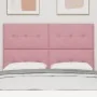 Cabecero con botones acolchados en rosa de 140 cm de terciopelo | Foro24.es | Tu tienda online para hogar, jardín y más Foro24.es