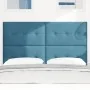 Cabecero con botones acolchados en terciopelo azul oscuro de 140 cm | Foro24.es | Tu tienda online para hogar, jardín y más Foro24.es
