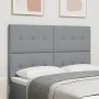 Cabecero con botones acolchados en gris claro de 160 cm de tela | Foro24.es | Tu tienda online para hogar, jardín y más Foro24.es