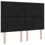 Cabecero con botones tapizado en negro de 160 cm | Foro24.es | Tu tienda online para hogar, jardín y más Foro24.es
