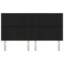 Cabecero Tapizado con Botones Negro 180 cm Tela von , Kopf- und Fußteile - Ref: Foro24-3337849, Preis: 142,48 €, Rabatt: %