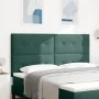 Cabecero Botones Tapizado Verde Oscuro 180 cm Terciopelo by , Headboards and footboards - Ref: Foro24-3337857, Price: 142,37 ...