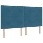 Cabecero Azul Oscuro 180 cm Terciopelo de , Cabeceros y pies de cama - Ref: Foro24-3337858, Precio: 142,18 €, Descuento: %