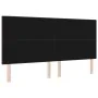 Cabecero Acolchado con Botones Marrón Oscuro 200 cm Tela | Foro24.es | Tu tienda online para hogar, jardín y más Foro24.es