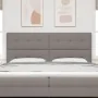 Cabecera con botones acolchados taupe 200 cm tela | Foro24.es | Tu tienda online para hogar, jardín y más Foro24.es