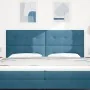 Cabezal con botones acolchonados en terciopelo azul oscuro de 200 cm | Foro24.es | Tu tienda online para hogar, jardín y más Foro24.es