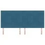 Cabezal con botones acolchonados en terciopelo azul oscuro de 200 cm | Foro24.es | Tu tienda online para hogar, jardín y más Foro24.es