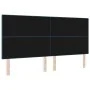 Cabezal con botones acolchonados en terciopelo azul oscuro de 200 cm | Foro24.es | Tu tienda online para hogar, jardín y más Foro24.es