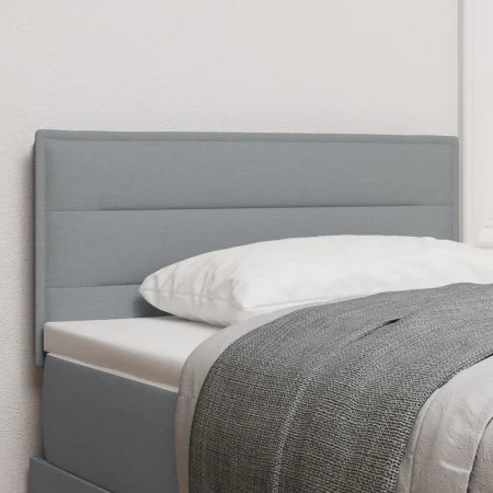 Cabecero con LED Gris Claro Tela 80 cm Estructura de Cama | Foro24.es | Tu tienda online para hogar, jardín y más Foro24.es