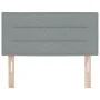 Cabecero con LED Gris Claro Tela 80 cm Estructura de Cama | Foro24.es | Tu tienda online para hogar, jardín y más Foro24.es