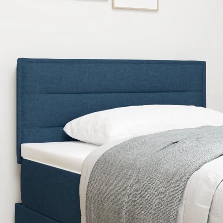 Cabecera Diseño Líneas Azul 100 cm Tela by , Headboards and footboards - Ref: Foro24-3337984, Price: 64,69 €, Discount: %