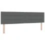 Cabecera Diseño de Líneas Gris Oscuro 90 cm Tela by , Headboards and footboards - Ref: Foro24-3338000, Price: 84,36 €, Discou...