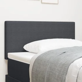 Cabecera LED Diseño Simple Gray Oscuro 80 cm Tela