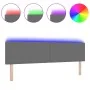 Cabezal LED Diseño Simple Gris Claro 90 cm Tela de Pana | Foro24.es | Tu tienda online para hogar, jardín y más Foro24.es
