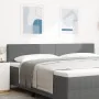 Cabezal LED Diseño Simple Gris Claro 100 cm de Tela de Pana by , Headboards and footboards - Ref: Foro24-3338037, Price: 85,6...