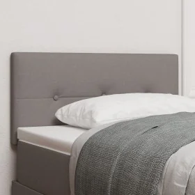 Cabecera LED Acolchada con Botones Taupe 80 cm de