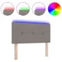 Cabecera LED Acolchada con Botones Taupe 80 cm de Tela | Foro24.es | Tu tienda online para hogar, jardín y más Foro24.es