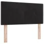 Cabecera LED con botones tapizada en terciopelo negra de 90 cm | Foro24.es | Tu tienda online para hogar, jardín y más Foro24.es