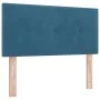 Cabecero LED Acolchado con botones Azul Oscuro 90 cm Terciopelo | Foro24.es | Tu tienda online para hogar, jardín y más Foro24.es
