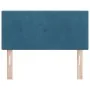 Cabecero LED Acolchado con botones Azul Oscuro 90 cm Terciopelo | Foro24.es | Tu tienda online para hogar, jardín y más Foro24.es