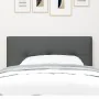Cabecero LED con botones, tapizado en gris oscuro de 100 cm | Foro24.es | Tu tienda online para hogar, jardín y más Foro24.es
