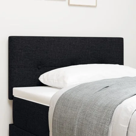 Cabecera LED con botones tapizada en negro de 100 cm | Foro24.es | Tu tienda online para hogar, jardín y más Foro24.es