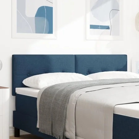 Cabecero LED con botones acolchados Azul de 72 cm en tela | Foro24.es | Tu tienda online para hogar, jardín y más Foro24.es