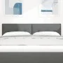 Cabecero LED botones tapizados gris oscuro 80 cm tela by , Headboards and footboards - Ref: Foro24-3338136, Price: 73,48 €, D...