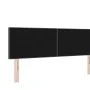 Cabecero LED botones tapizados gris oscuro 80 cm tela by , Headboards and footboards - Ref: Foro24-3338136, Price: 73,48 €, D...