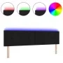 Cabecera LED acolchada negra 90 cm tela by , Headboards and footboards - Ref: Foro24-3338150, Price: 81,34 €, Discount: %