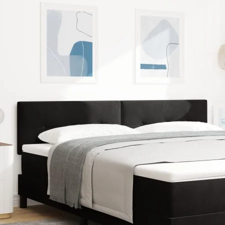 Cabezal LED con botones acolchados Negro 90 cm Terciopelo de , Cabeceros y pies de cama - Ref: Foro24-3338157, Precio: 81,29 ...