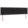 Cabezal LED con botones acolchados Negro 90 cm Terciopelo de , Cabeceros y pies de cama - Ref: Foro24-3338157, Precio: 81,29 ...