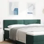 Cabecero LED con botones acolchados en terciopelo verde oscuro de 90 cm | Foro24.es | Tu tienda online para hogar, jardín y más Foro24.es