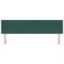 Cabecero LED con botones acolchados en terciopelo verde oscuro de 90 cm | Foro24.es | Tu tienda online para hogar, jardín y más Foro24.es