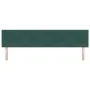 Cabecera LED Cabecera con Botones Tapizados Verde Oscuro 100 cm Terciopelo von , Kopf- und Fußteile - Ref: Foro24-3338171, Pr...