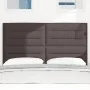 Cabecera LED Diseño en Líneas Marrón Oscuro 80 cm Tela | Foro24.es | Tu tienda online para hogar, jardín y más Foro24.es
