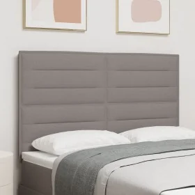 Cabecera LED Diseño Lines Taupe 80 cm Tela