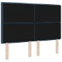 Cabecero LED Diseño de Líneas Azul 80 cm Tela de , Cabeceros y pies de cama - Ref: Foro24-3338299, Precio: 139,00 €, Descuent...