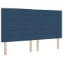 cabecera diseño de líneas LED azul 90 cm tela de , Cabeceros y pies de cama - Ref: Foro24-3338306, Precio: 156,89 €, Descuent...