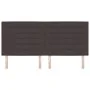 Cabecero LED Diseño Líneas Marrón Oscuro 100 cm Tela de , Cabeceros y pies de cama - Ref: Foro24-3338310, Precio: 164,51 €, D...