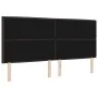Cabecero LED Diseño Líneas Marrón Oscuro 100 cm Tela de , Cabeceros y pies de cama - Ref: Foro24-3338310, Precio: 164,51 €, D...