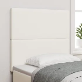 Cabezera LED Crema 80 cm Tela Pana