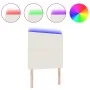 Cabezera LED Crema 80 cm Tela Pana de , Cabeceros y pies de cama - Ref: Foro24-3338316, Precio: 79,21 €, Descuento: %