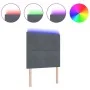Cabecera LED Gris Oscuro 100 cm Terciopelo by , Headboards and footboards - Ref: Foro24-3338418, Price: 92,76 €, Discount: %