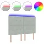 Luz de Cabecera LED Gris Claro 72 cm Terciopelo de , Cabeceros y pies de cama - Ref: Foro24-3338430, Precio: 130,49 €, Descue...
