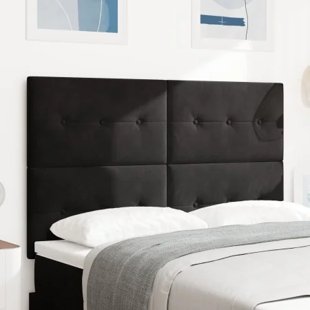Cabecera LED Negra 72 cm Terciopelo by , Headboards and footboards - Ref: Foro24-3338432, Price: 130,49 €, Discount: %