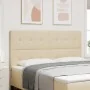 Cabecero LED Crema 90 cm Tela de , Cabeceros y pies de cama - Ref: Foro24-3338454, Precio: 149,44 €, Descuento: %